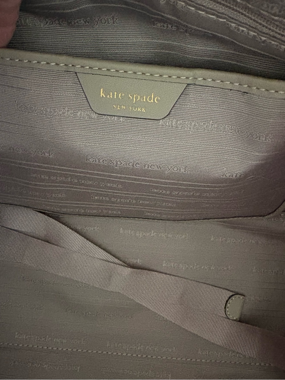 🤍🤍KATE SPADE EVERYTHING RACING STRIPE SHEARLING CREAM/MULTI TOTE BAG!🤍🤍 - Picture 11 of 12